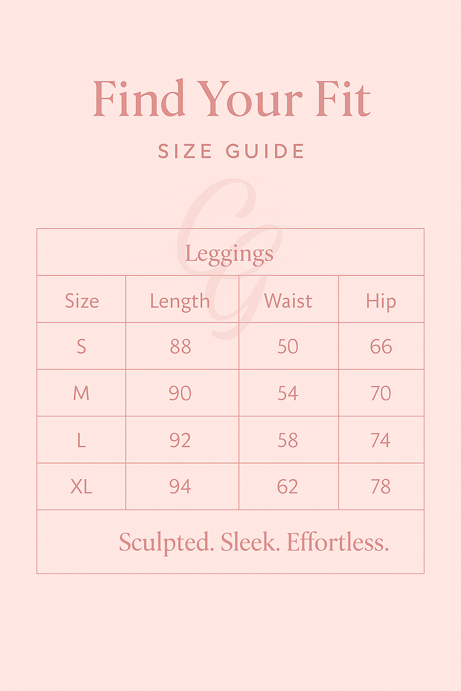 The CurveContour Leggings